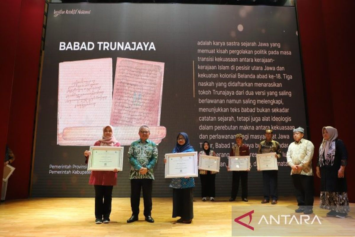 Perpusnas tetapkan lima naskah baru Ingatan Kolektif Nasional 2025