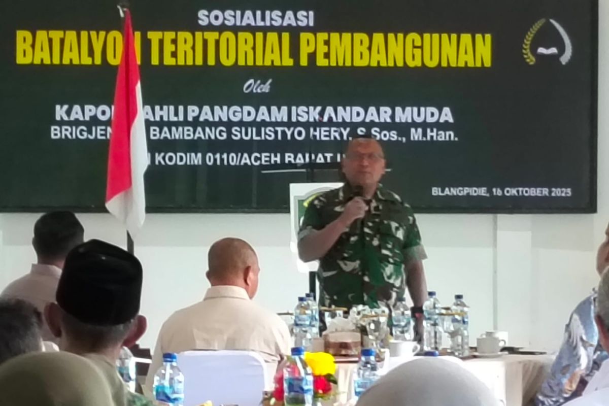Pemkab Abdya hibahkan 25 hektare tanah untuk Yon TP TNI AD