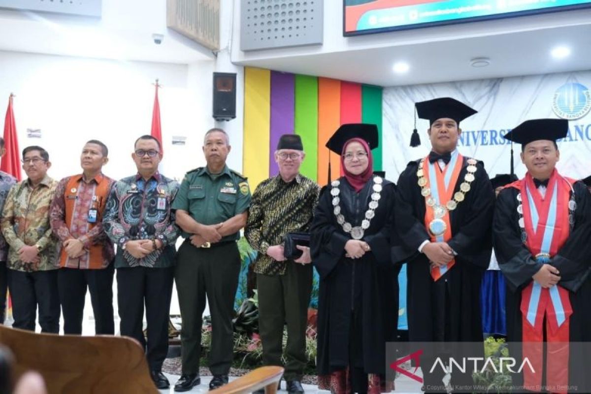 Kanwil Kemenkum Babel apresiasi pengukuhan guru besar hukum pertama di UBB