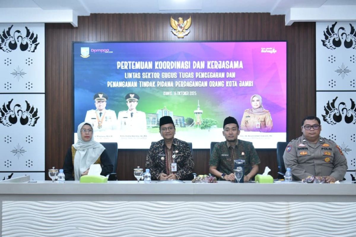 Pemkot Jambi perkuat sinergitas cegah perdagangan orang