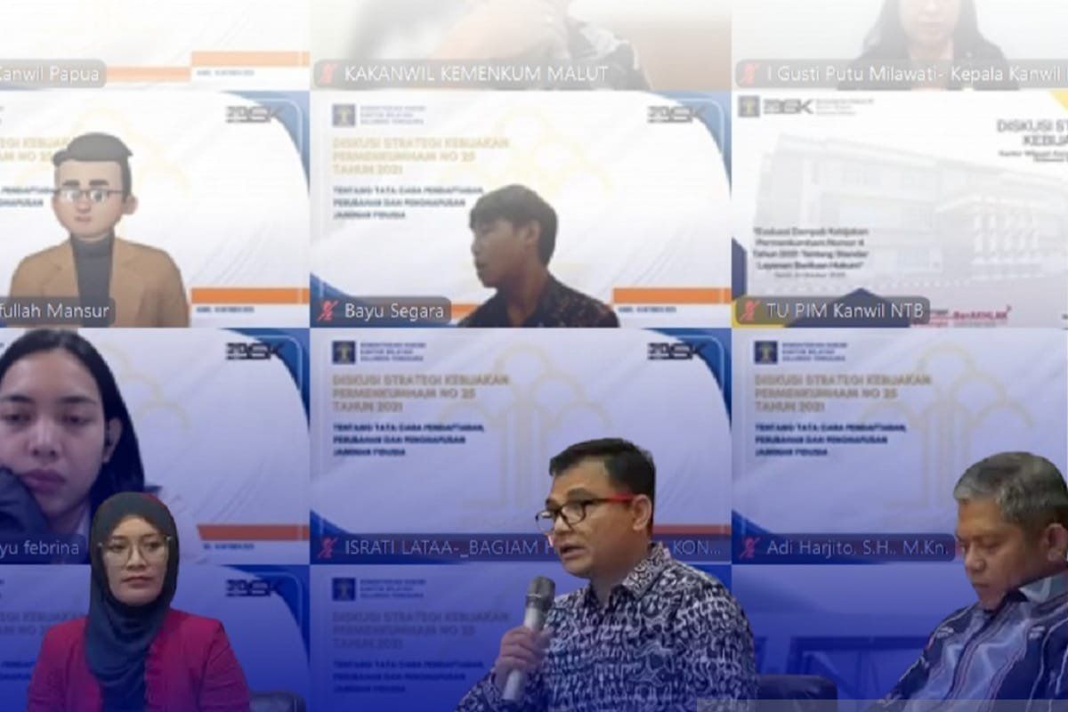 Kanwil Kemenkum Riau Bahas Strategi Evaluasi Jaminan Fidusia dan Peningkatan PNBP