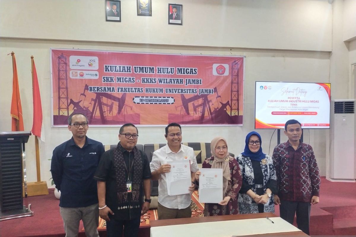 Memperkuat sinergi, SKK Migas PetroChina ajak fakultas hukum UNJA siapkan calon pemimpin sektor industri hulu migas