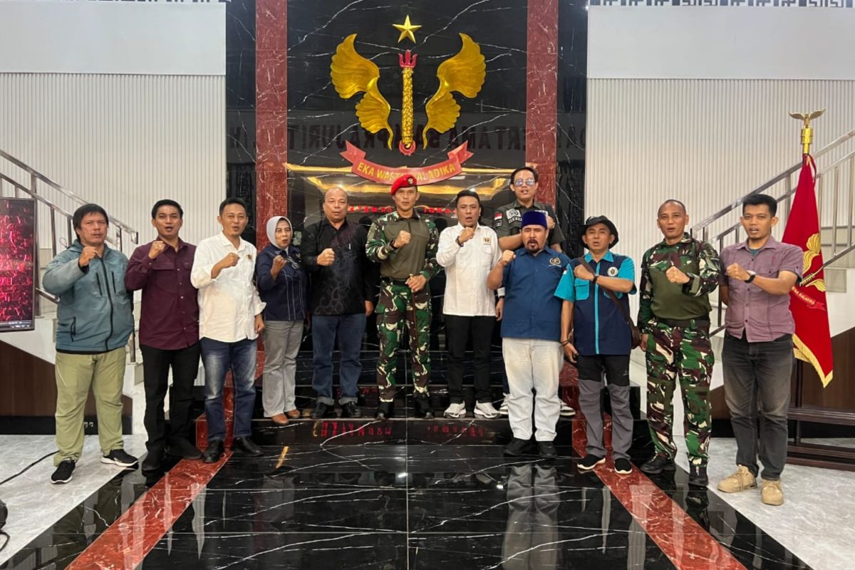 PWI Banten dan Grup 1 Kopassus jalin kolaborasi perkuat sinergi