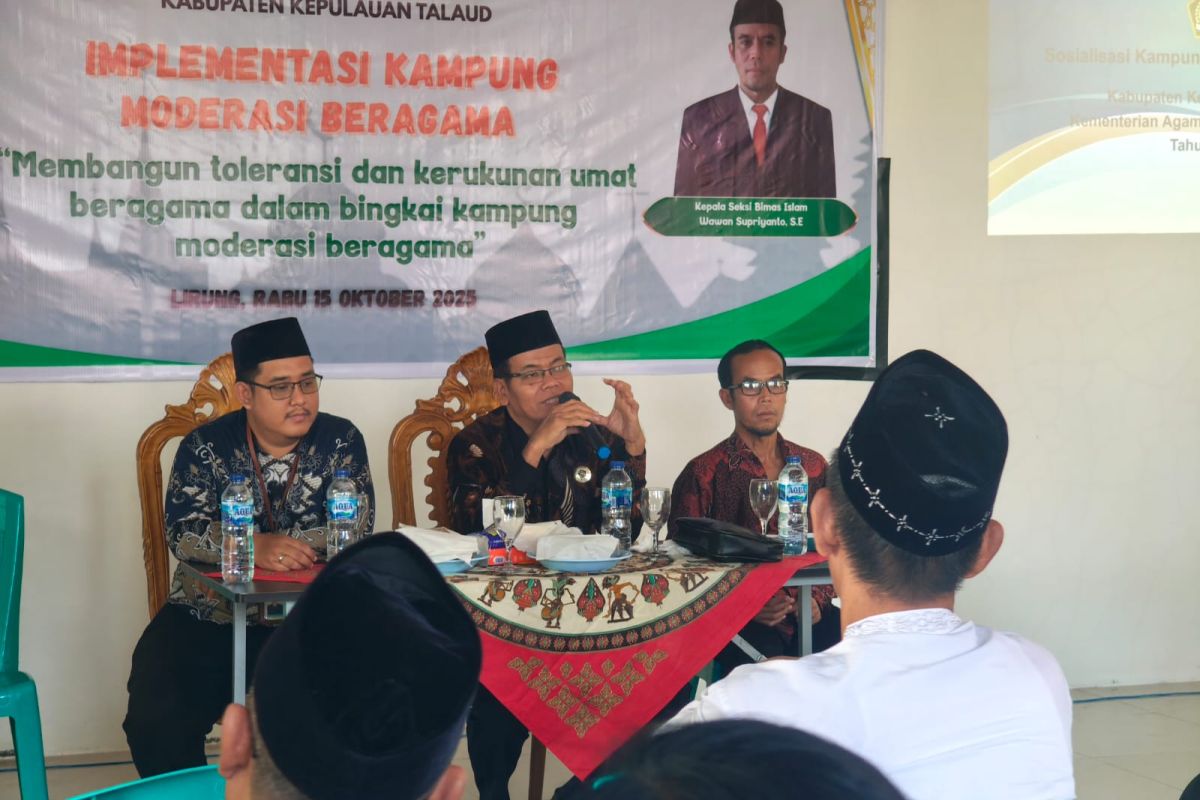 Kemenag Talaud implementasi KMB di wilayah perbatasan Sulut