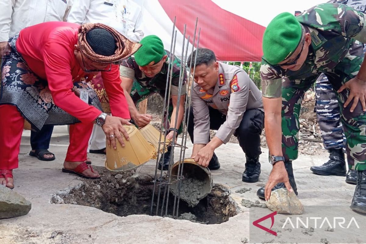 Gedung Kopdes Merah Putih mulai dibangun di Tanjungpinang