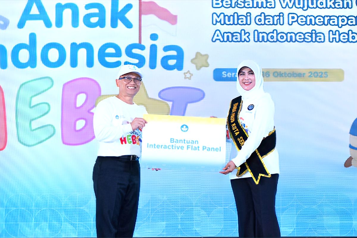 Guru PAUD Kota Serang antusias terima buku cerita edukatif