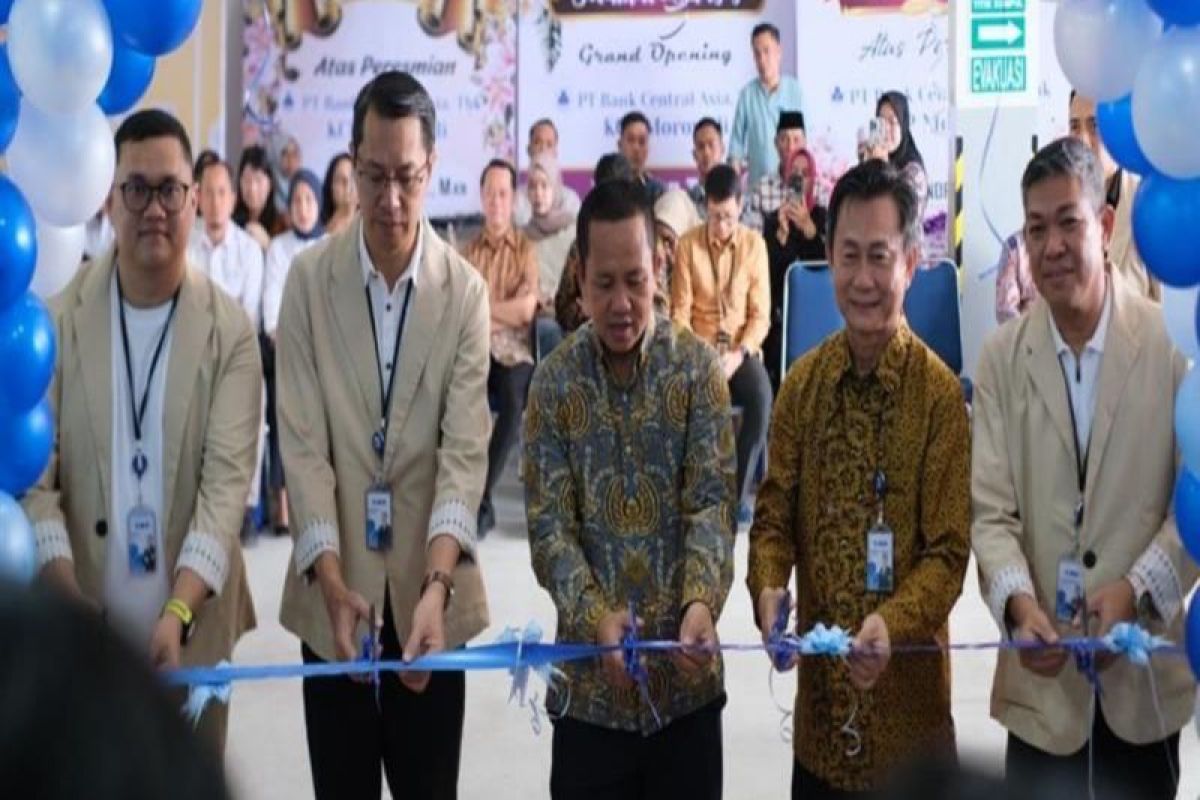BCA buka Kantor cabang di Morowali perkuat akses keuangan masyarakat