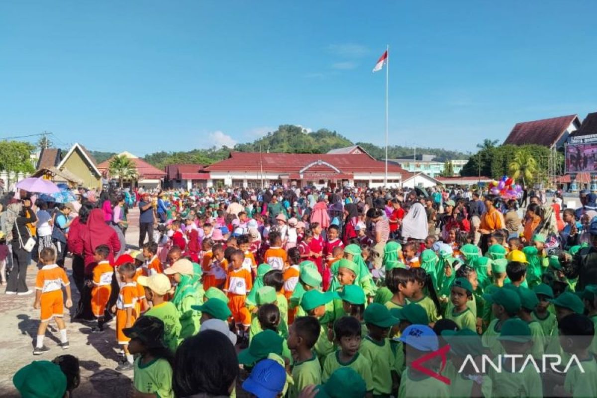 IGTKI Sorong libatkan 44 TK pada kegiatan 'Senam Anak Indonesia Hebat'