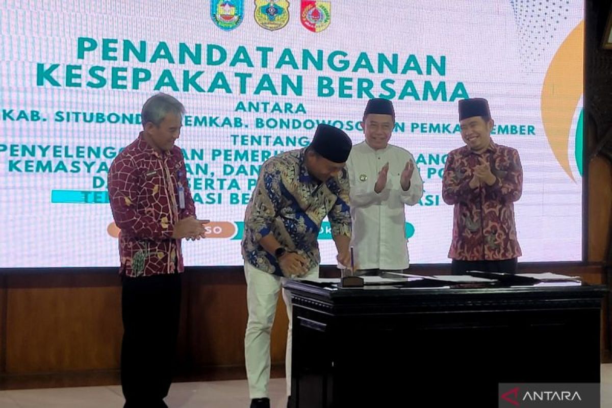 Tiga daerah di Jatim kolaborasi tingkatkan pembangunan ekonomi