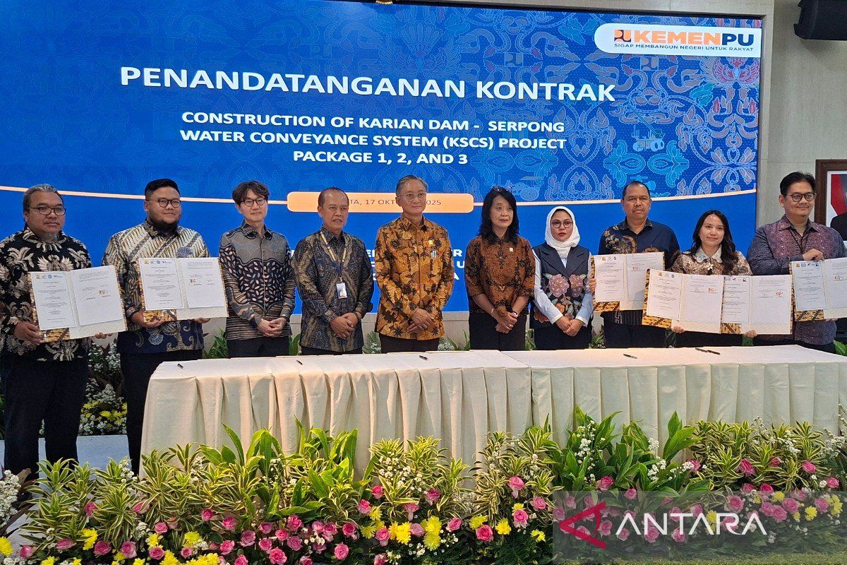 Menteri PU: Proyek KSCS bagian penyediaan sistem air baku strategis