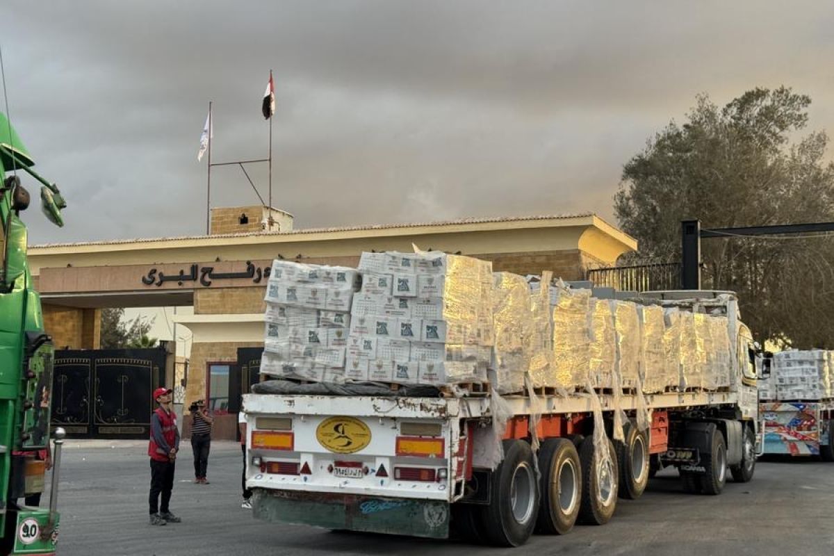 UEA kirim 7.200 ton bantuan kemanusiaan ke Jalur Gaza