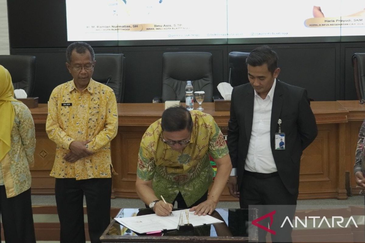 Pemkot Bukittinggi dan BPJS Kesehatan perkuat komitmen melalui Addendum Program JKN