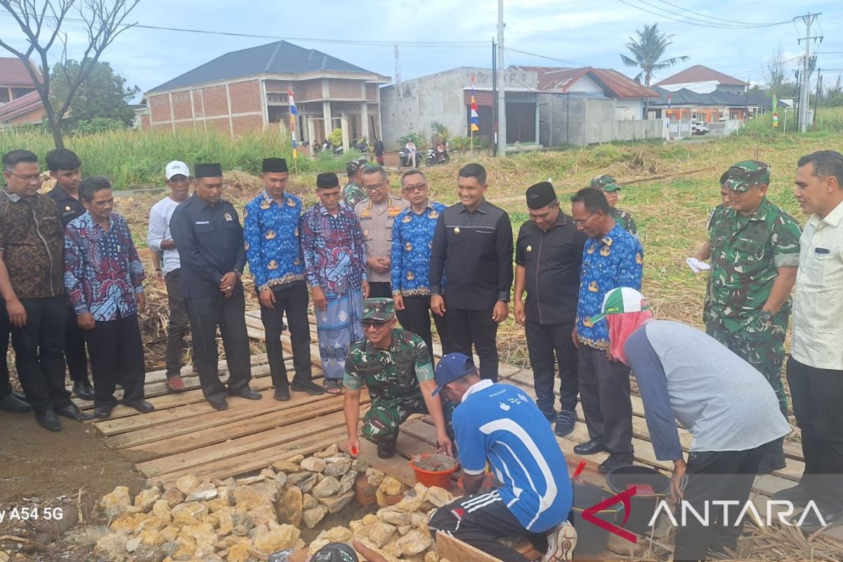 Kodam IM bangun 52 gerai dan pergudangan Kopdes Merah Putih di Aceh