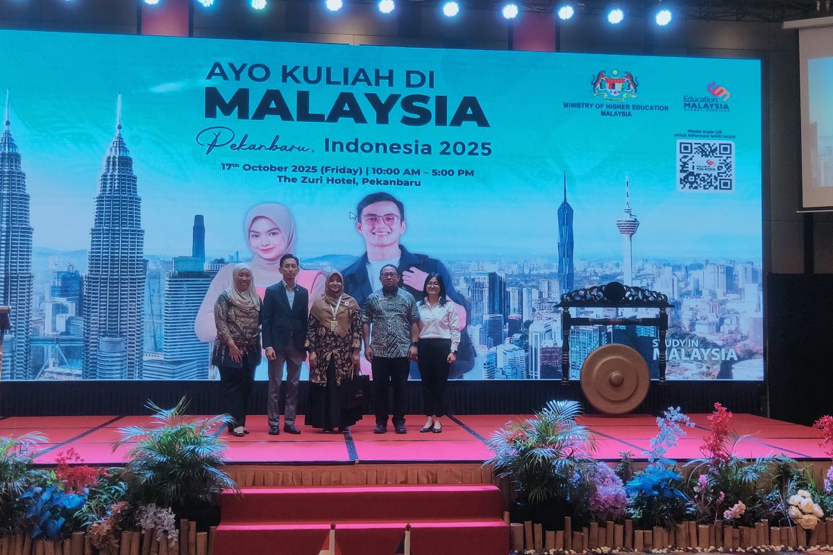 Malaysia gelar pameran pendidikan di Pekanbaru, 10 universitas terkemuka dihadirkan