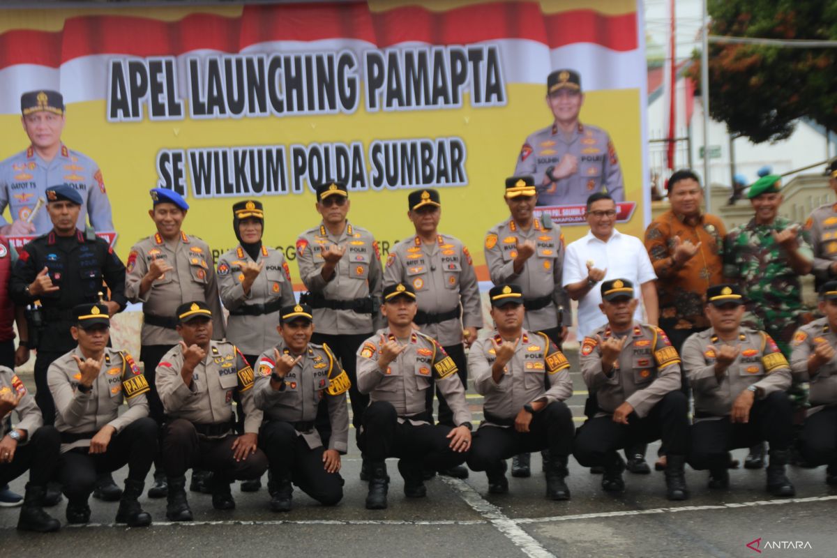 Tingkatkan pelayanan kepolisian di Sumbar, Kapolda resmikan Pamapta