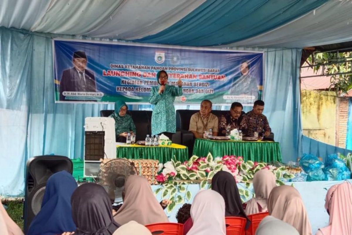 Pemprov Sulbar luncurkan bantuan pangan bergizi bagi kelompok rawan pangan