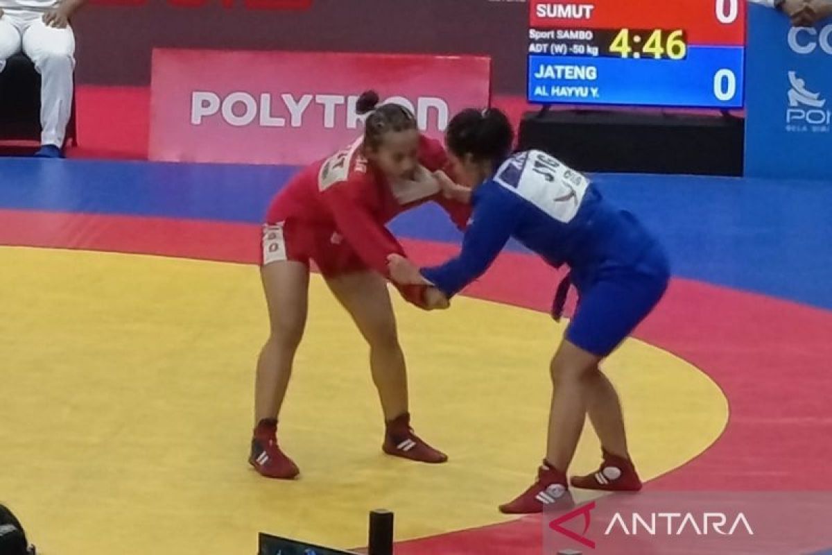 Sumut tambah lima medali dari sambo