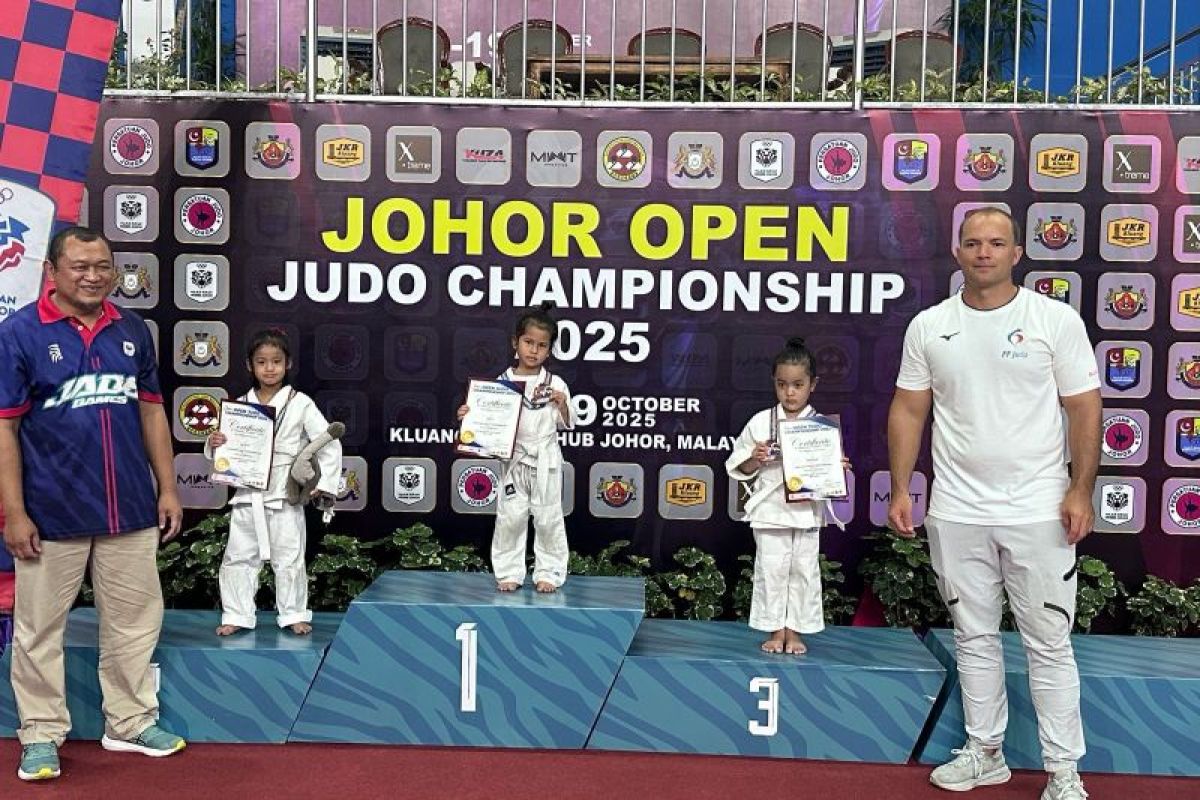 Atlet cilik Pontianak raih prestasi di Johor International Judo Championship 2025