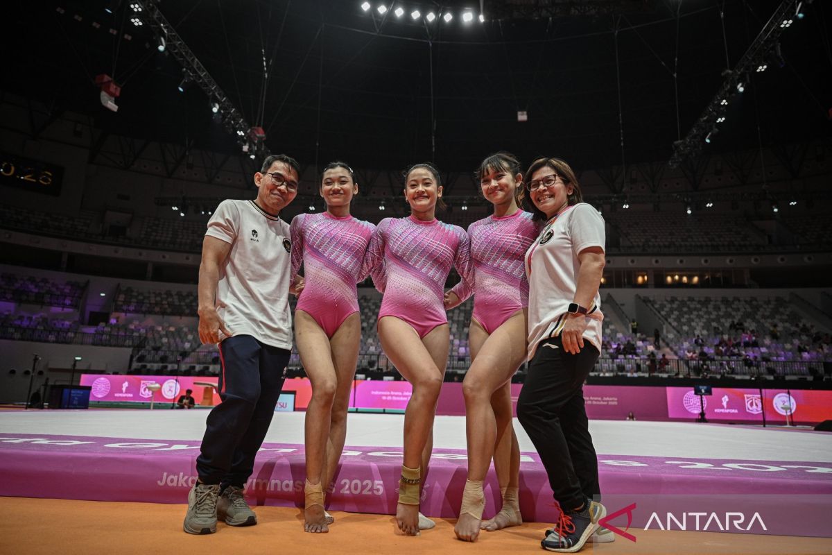 Kejuaraan Dunia Senam Artistik di Jakarta nan bersejarah dimulai