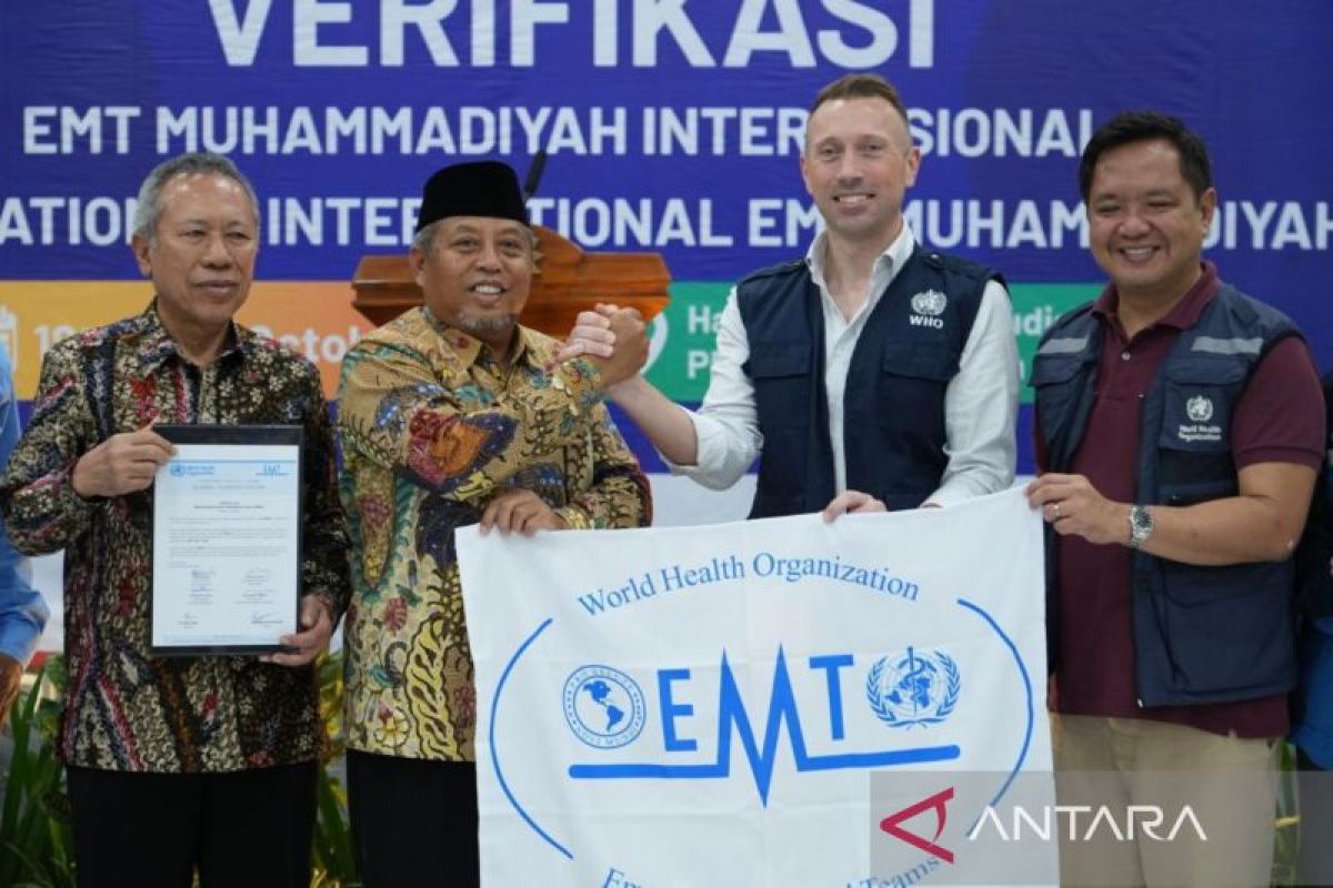Muhammadiyah team becomes Indonesia's first WHO-verified EMT