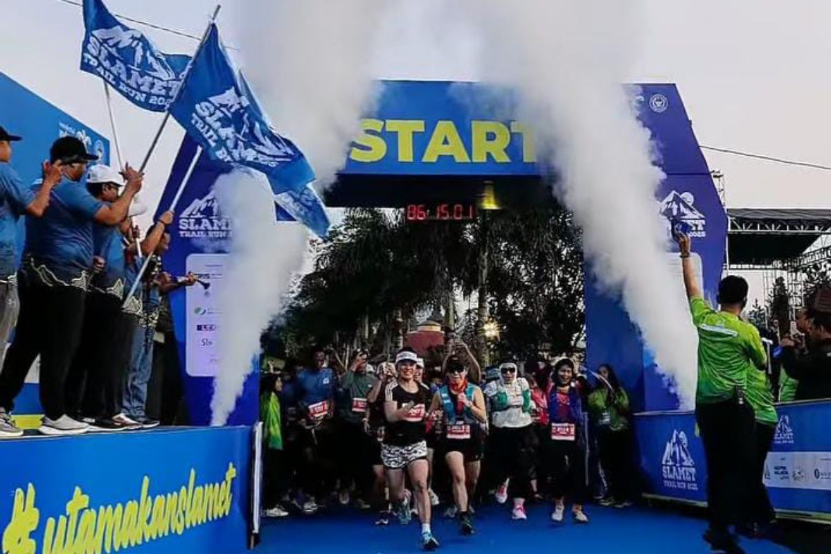 BPJS Ketenagakerjaan jamin perlindungan peserta Slamet Trail Run 2025