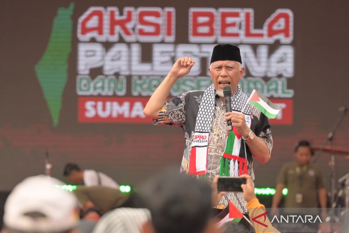 Sumbar kumpulkan donasi Rp2 miliar untuk bantu masyarakat Palestina