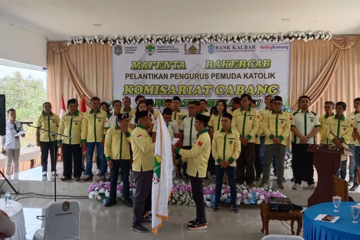Pemuda Katolik Sekadau diminta berperan aktif dalam pembangunan
