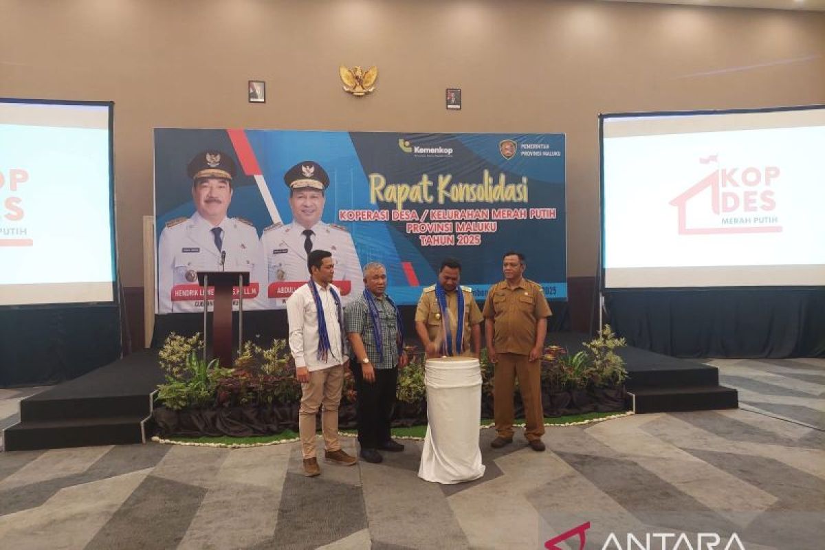 Pemprov Maluku perkuat peran Koperasi Merah Putih untuk akses KUR bagi UMKM di daerah