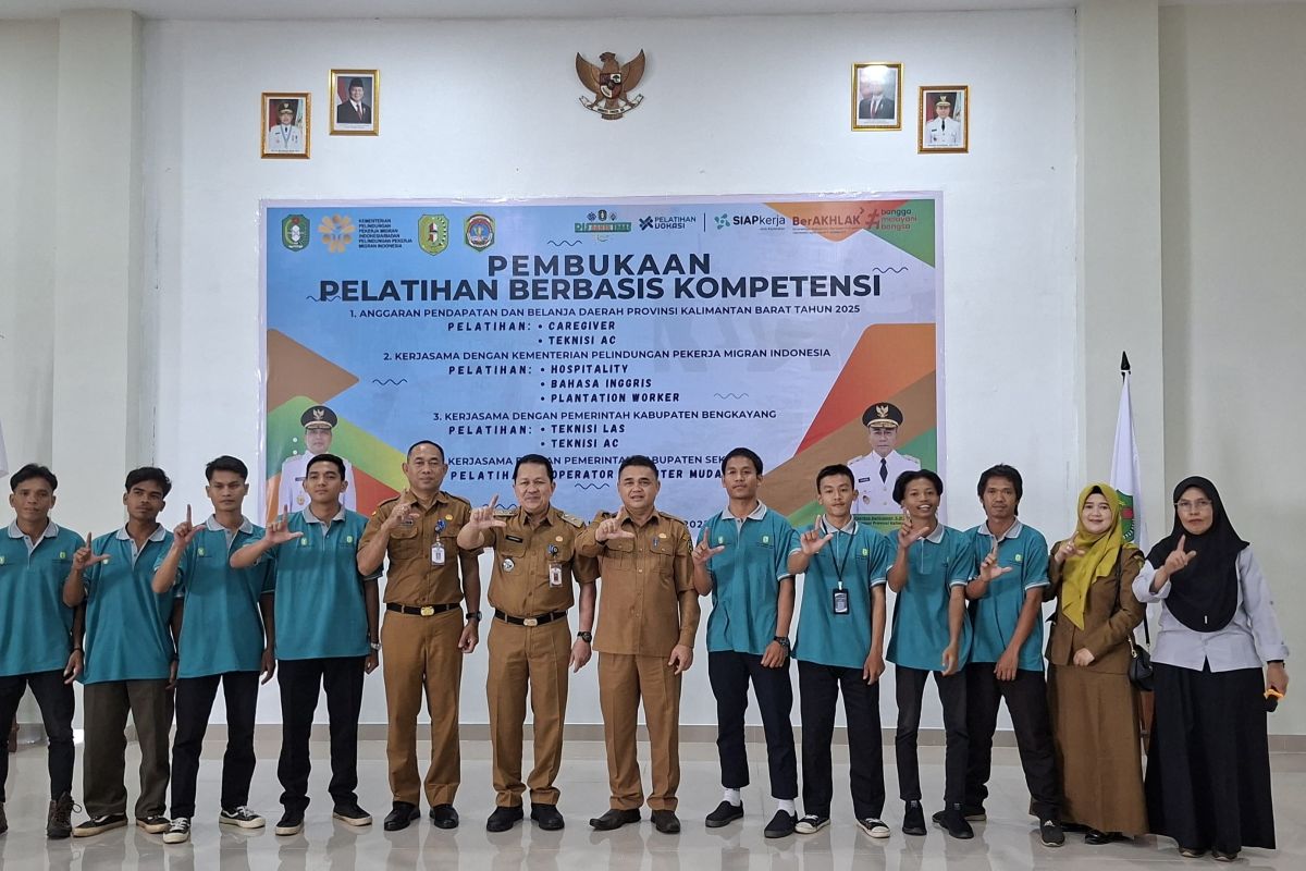 Pemprov Kalbar mendorong peningkatan SDM lewat pelatihan kompetensi