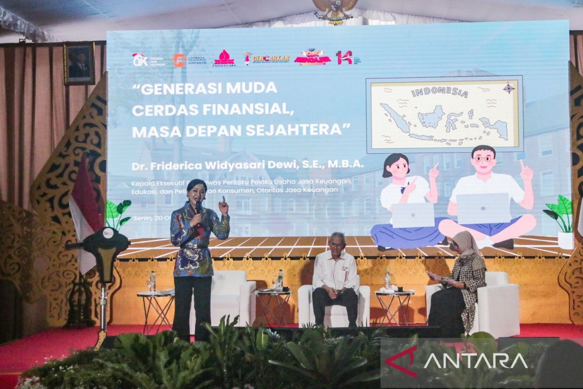 OJK ajak pelajar bijak kelola uang dan waspadai penipuan daring