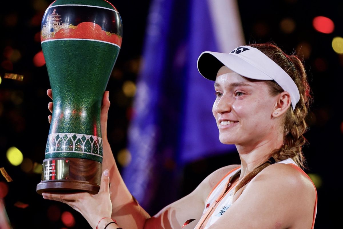 Rybakina raih gelar Ningbo Open