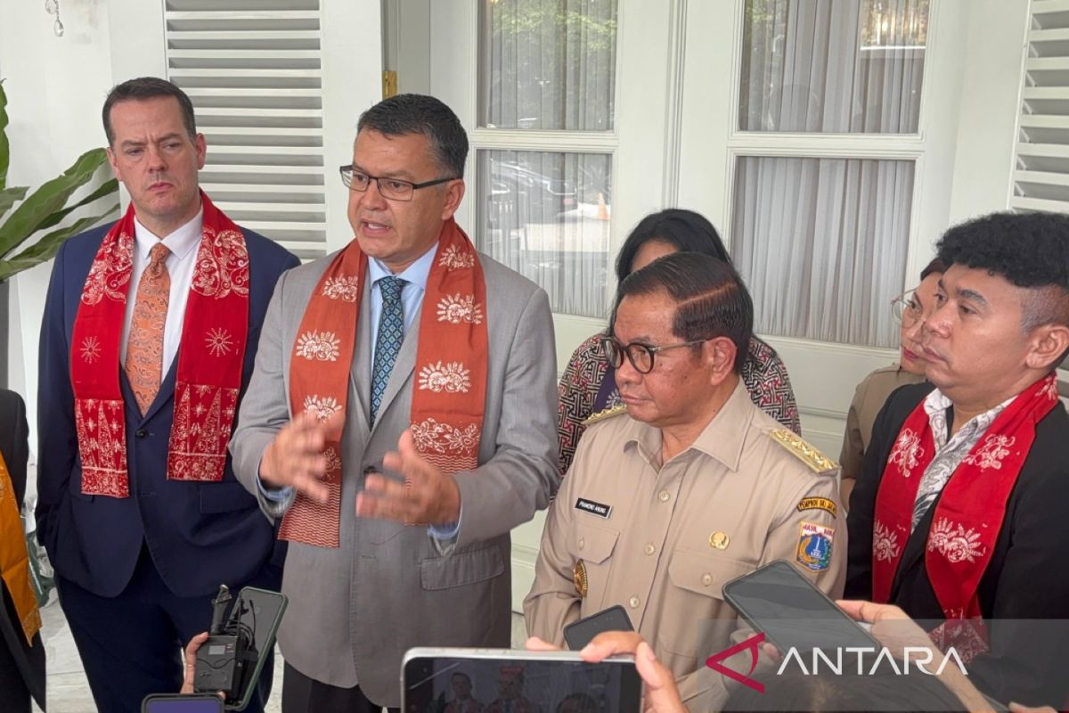 Pramono terima kunjungan Delegasi Arizona di Balai Kota