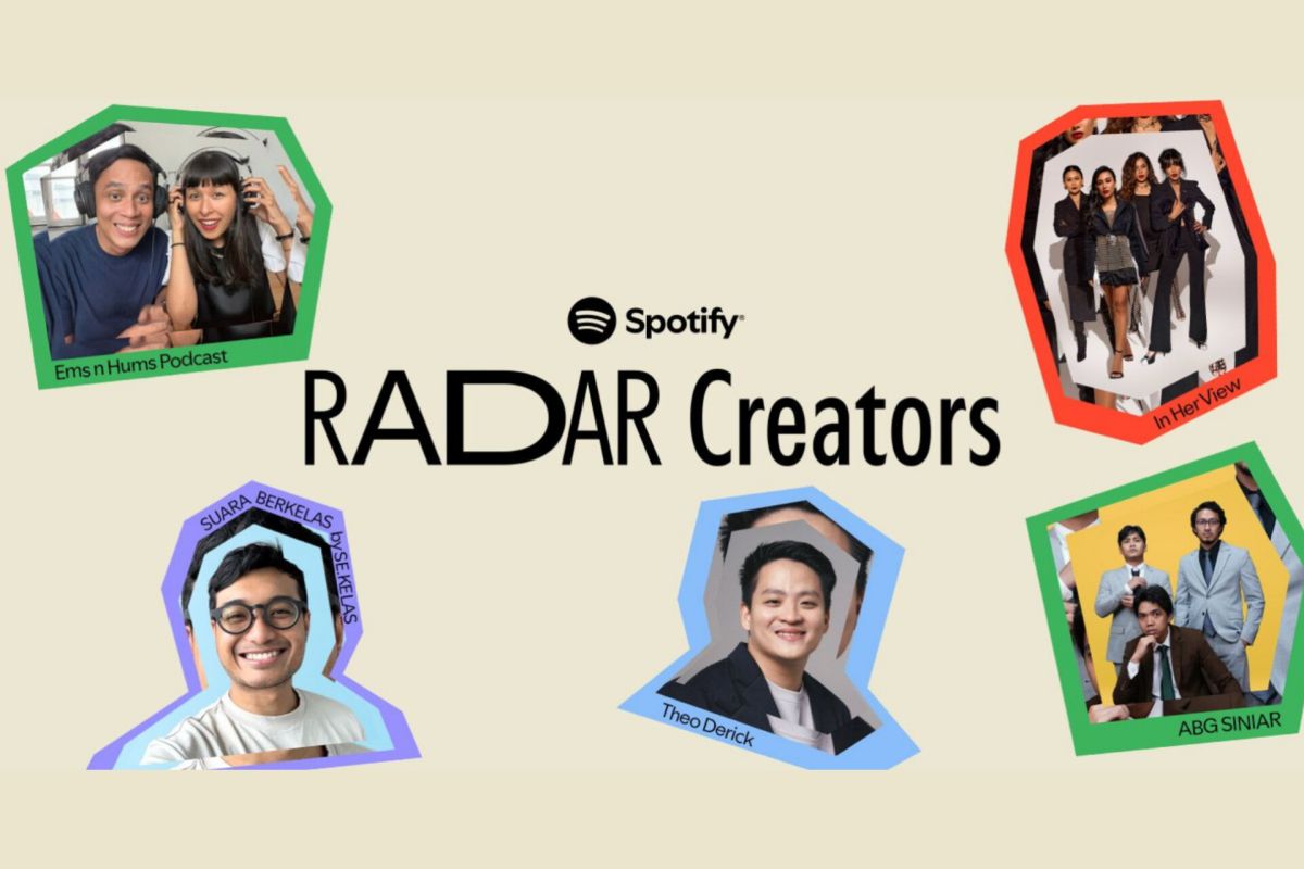 Lima kreator Indonesia berpartisipasi dalam RADAR for Creators 2025