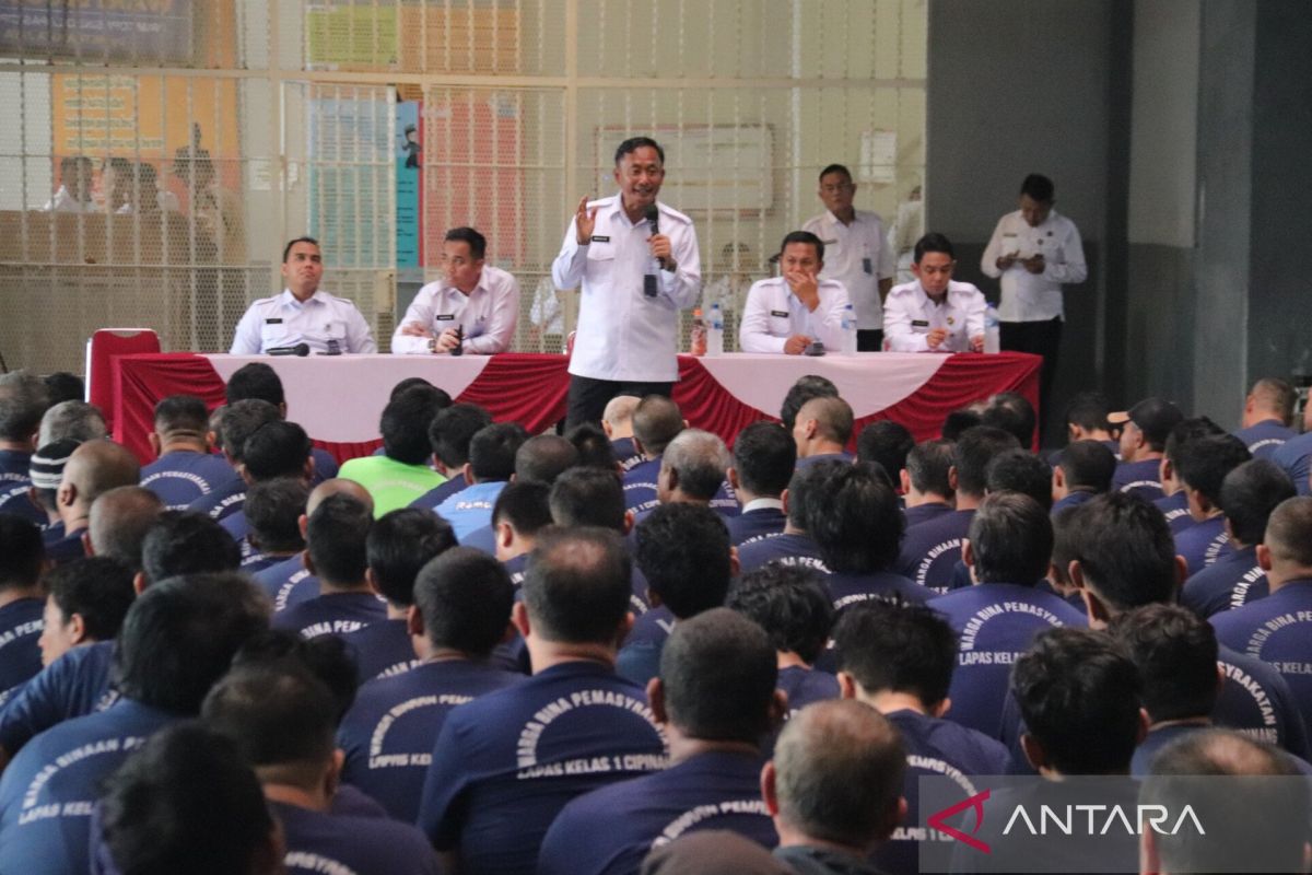 Lapas Cipinang berhasil tekan kepadatan hingga 64 persen