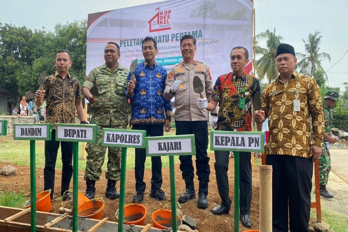 Batang bangun tujuh gerai Koperasi Desa Merah Putih dukung program nasional
