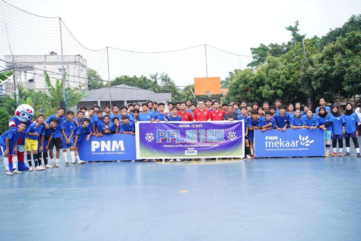 PNM bekali pelajar SMK untuk piawai di dalam dan di luar lapangan futsal