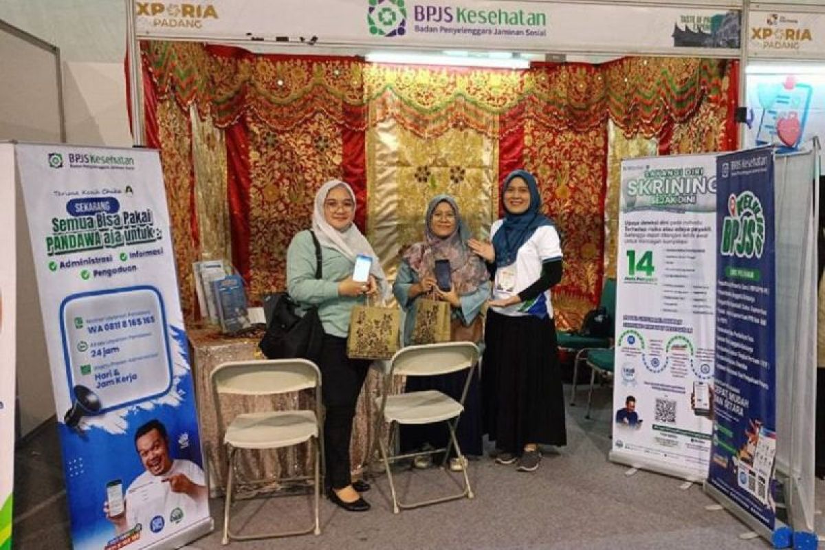 Semarakan HUT Kota Padang, BPJS Kesehatan buka kanal layanan di GOR H. Agus Salim