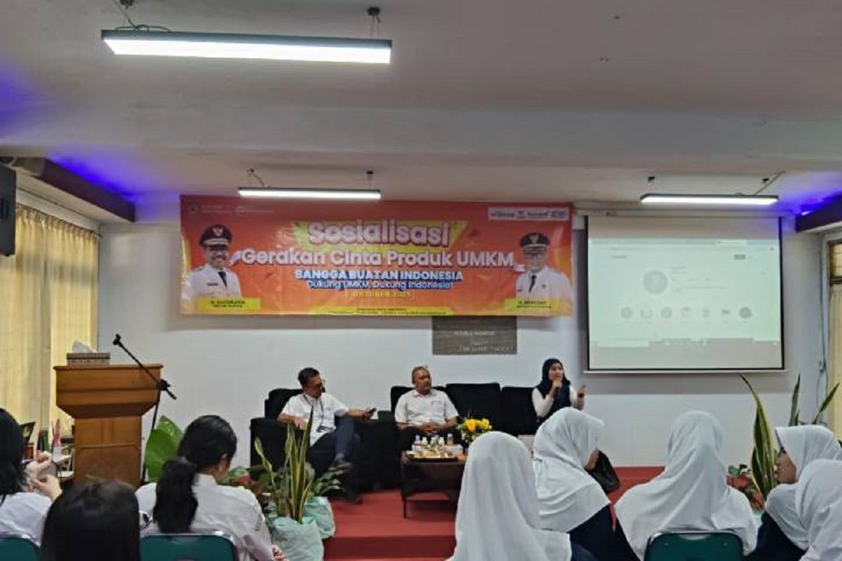 Siswa di Tangerang diajak gunakan medsos promosi Cinta Produk UMKM