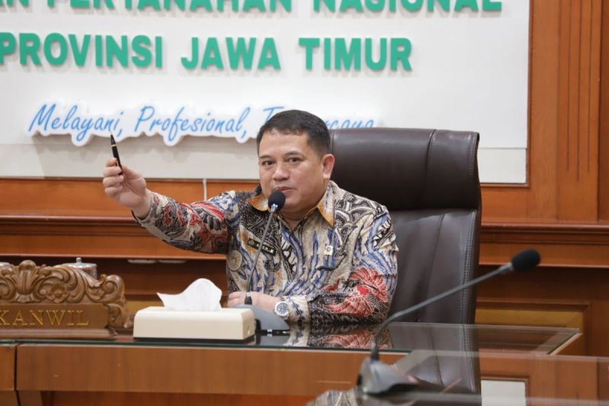 BPN Jawa Timur selesaikan PTSL 2025