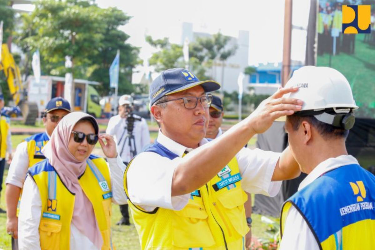 BBWS Bengawan Solo gelar apel siaga hadapi musim penghujan