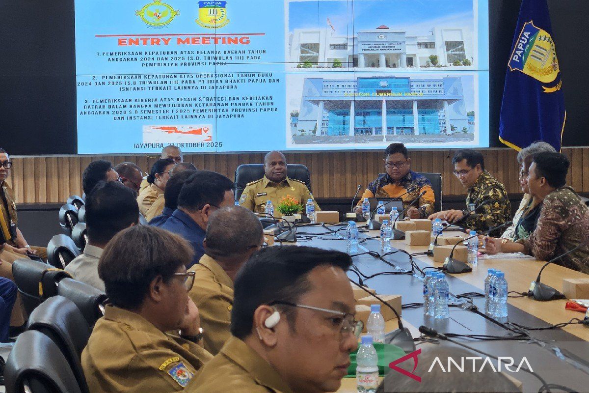 Gubernur Papua harap audit BPK jadi sarana introspeksi