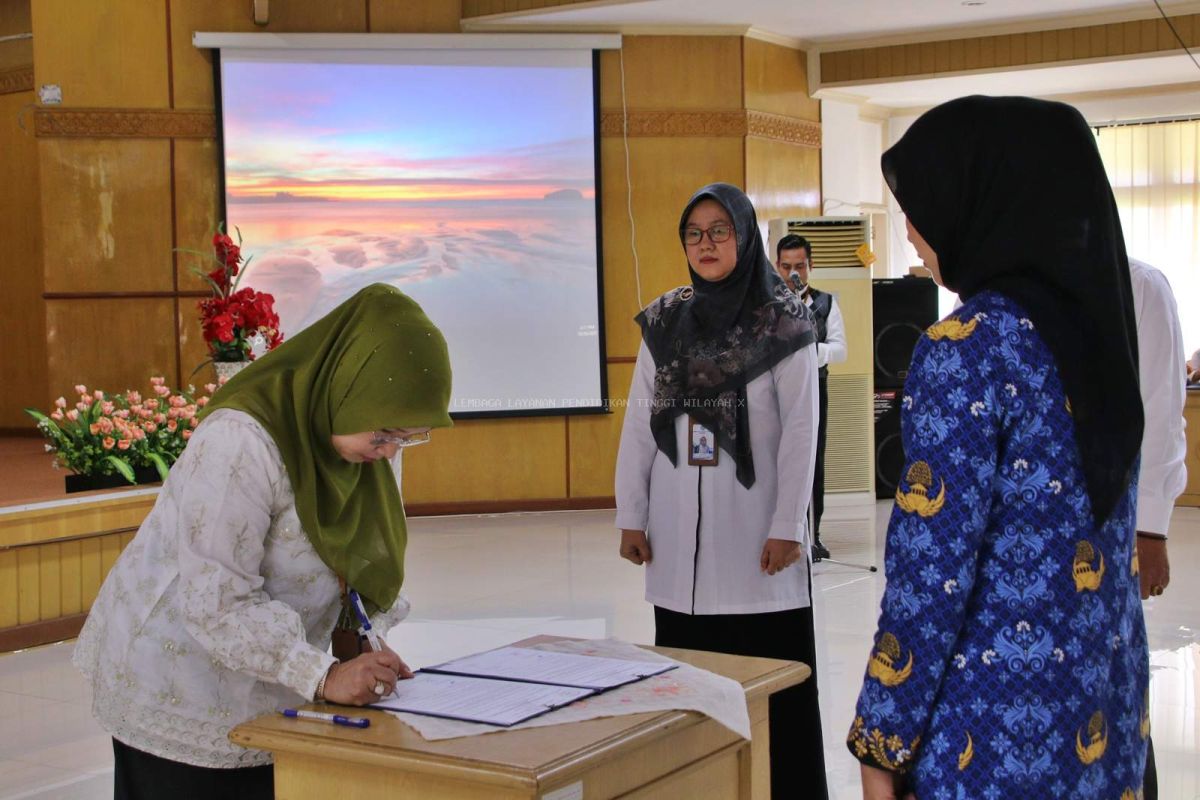 LLDIKTI Wilayah X gelar upacara pengambilan sumpah PPPK