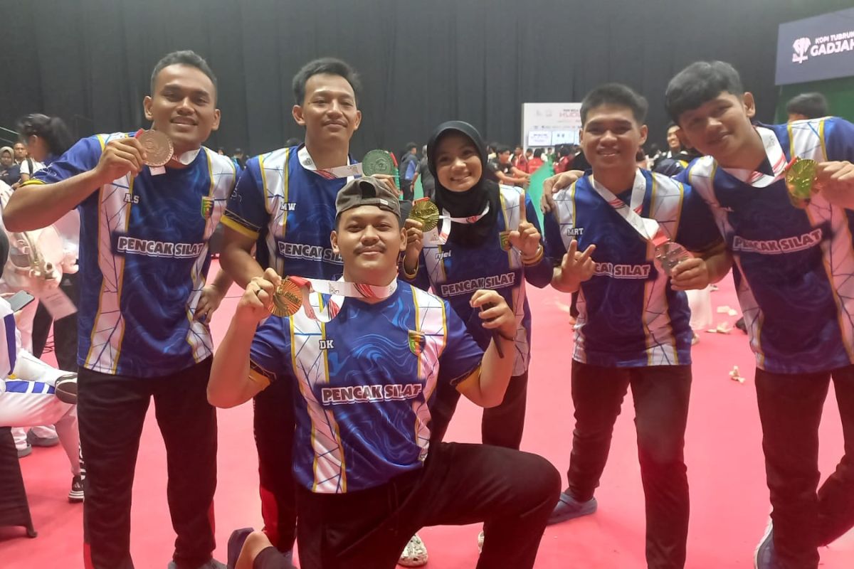 Pesilat Lampung raih dua medali emas PON Bela Diri 2025