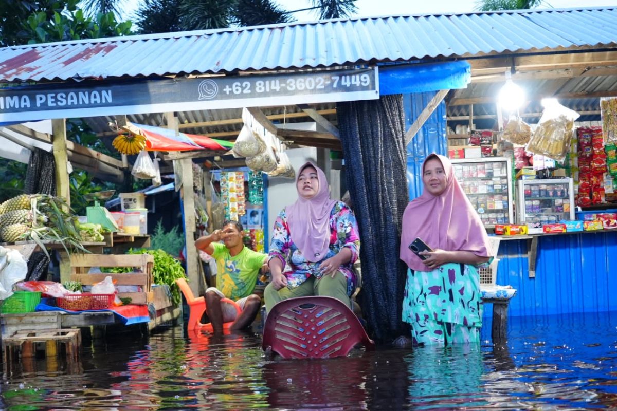 Banjir di Siak, 213 kepala keluarga terdampak diminta bupati mengungsi