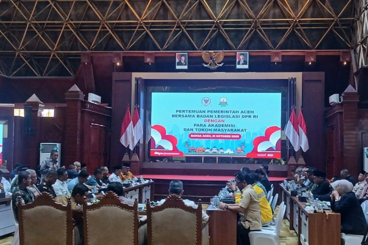 Baleg DPR RI tampung masukan revisi UUPA dari akademisi dan tokoh masyarakat Aceh