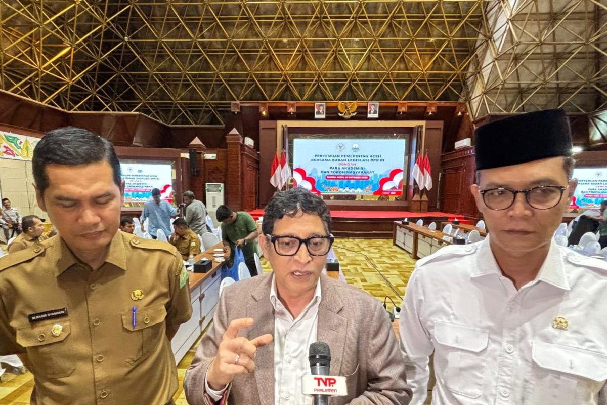 Ketua Baleg DPR RI: Otsus Aceh wajib diperpanjang