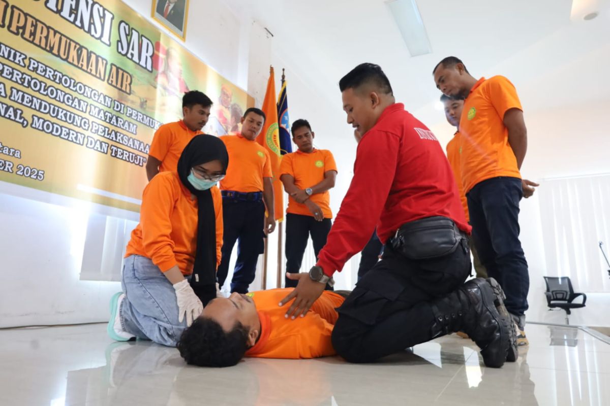 Kantor SAR Mataram perkuat kesiapsiagaan maritim di Lombok Utara