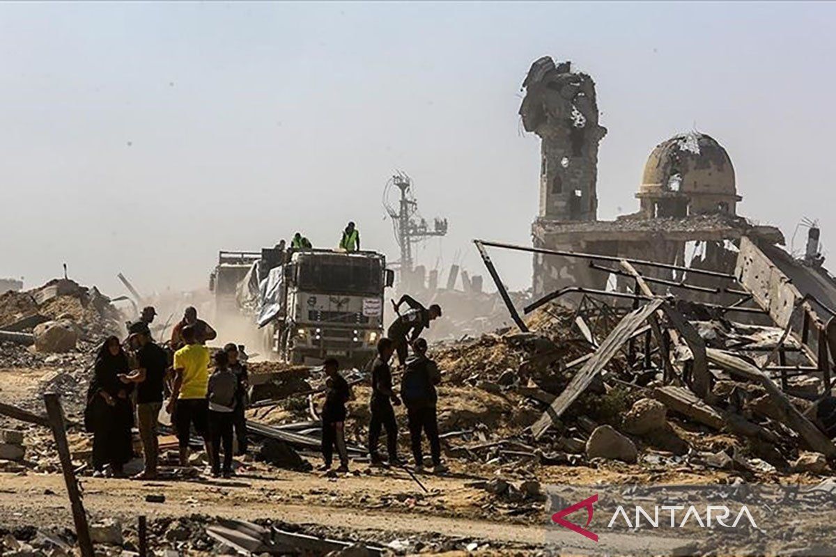 Bantuan ke Gaza jauh di bawah kesepakatan gencatan senjata