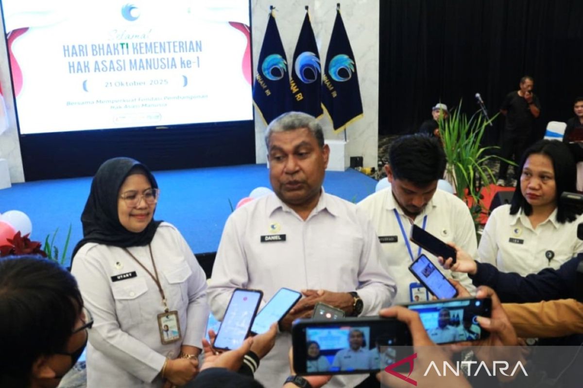 Kemenham Sulsel menargetkan sasar empat kelompok penguatan HAM