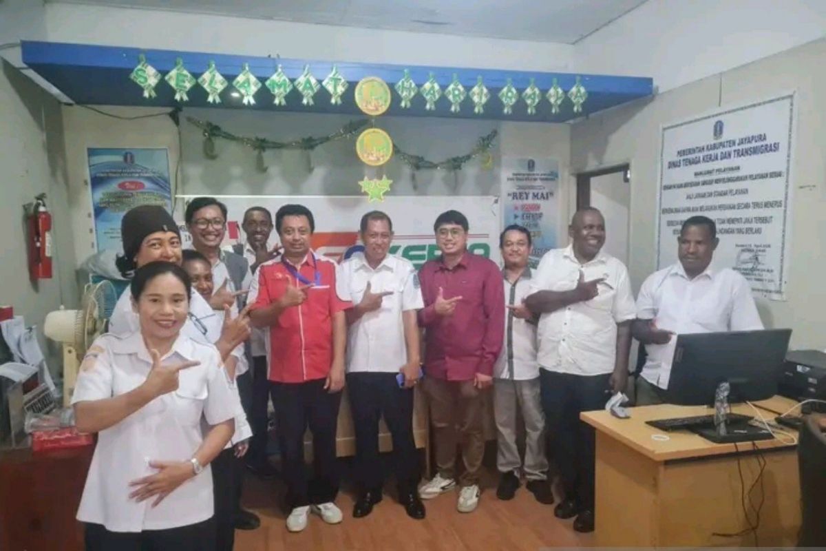 Disnakertrans Jayapura-BPVP memperkuat kolaborasi tingkatkan kompetensi pekerja